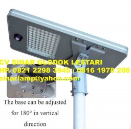 Lampu PJU All in One Adjustable 40W 80W 120W Solar Light
